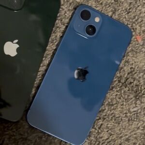 Apple iPhone Blue Dual Camera System
